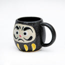 Mug (Porcelain/Microwave & Dishwasher Safe/Lucky Daruma Doll/9.2x9cm/&