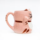 Mug (Porcelain/Microwave & Dishwasher Safe/Beckoning Cat/10x9cm/&