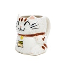 Mug (Porcelain/Microwave & Dishwasher Safe/Beckoning Cat/10x9cm/&