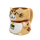 Mug (Porcelain/Microwave & Dishwasher Safe/Beckoning Cat/10x9cm/&