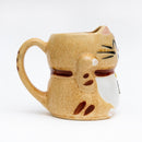 Mug (Porcelain/Microwave & Dishwasher Safe/Beckoning Cat/10x9cm/&