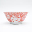 Rice Bowl (Porcelain/Microwave & Dishwasher Safe/Beckoning Cat/7.2cm/&
