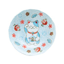 Shallow Bowl (Porcelain/Microwave & Dishwasher Safe/Beckoning Cat/4cm/&