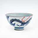 Rice Bowl (Porcelain/Microwave & Dishwasher Safe/Dragon/L/6.8cm/&