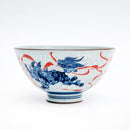 Rice Bowl (Porcelain/Microwave & Dishwasher Safe/Karashishi Lion/L/6.8cm/&