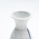 5.8cm Plum Flower Shiranashi Porcelain Tokkuri Sake Bottle  140ml