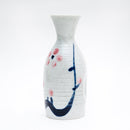 Tokkuri Sake Bottle (Porcelain/Shiranashi/Plum Flower/250ml/15.5cm/&