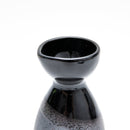Tokkuri Sake Bottle (Porcelain/Tenmoku/Half/140ml/12.6cm/&