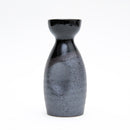 6cm Half Tenmoku Porcelain Tokkuri Sake Bottle  140ml