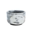 Sake Cup (Ceramic/Nezumi Madori Reed/L/4.2cm/&