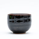 Sake Cup (Ceramic/Tenmoku/Round/4.2cm/&