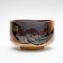 Matcha Tea Bowl (Porcelain/Microwave & Dishwasher Safe/Shigaraki Oribe/8cm/&