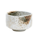 Matcha Tea Bowl (Porcelain/Microwave & Dishwasher Safe/Yuki Shino/8cm/&