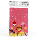 Pink Party Goodie Gift Bags with Ribbon Ties (6pcs) 