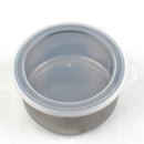 12cm Stainless Steel Food Container with Lid Individual Package