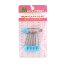 Safety Pins (YL*PK*BL*WT/L:5.2cm (6pcs)) Individual Package