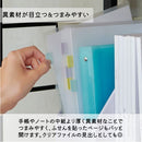 Kanmido Fusen Noon Mark Fabric Texture Sticky Notes - Green,Red,Blue