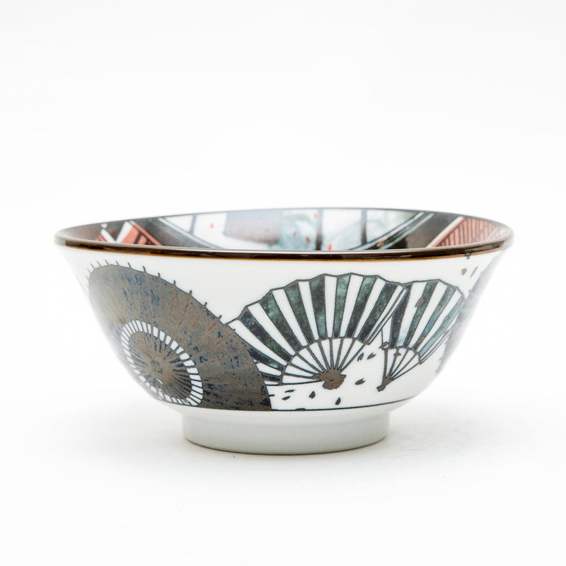 Bowl (Porcelain/Microwave, Oven & Dishwasher Safe/Maiko/7cm/dia.15cm/SMCol(s): Black,Red)