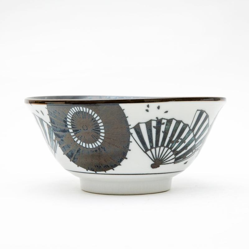 Bowl (Porcelain/Microwave, Oven & Dishwasher Safe/Maiko/7cm/dia.15cm/SMCol(s): Black,Red)