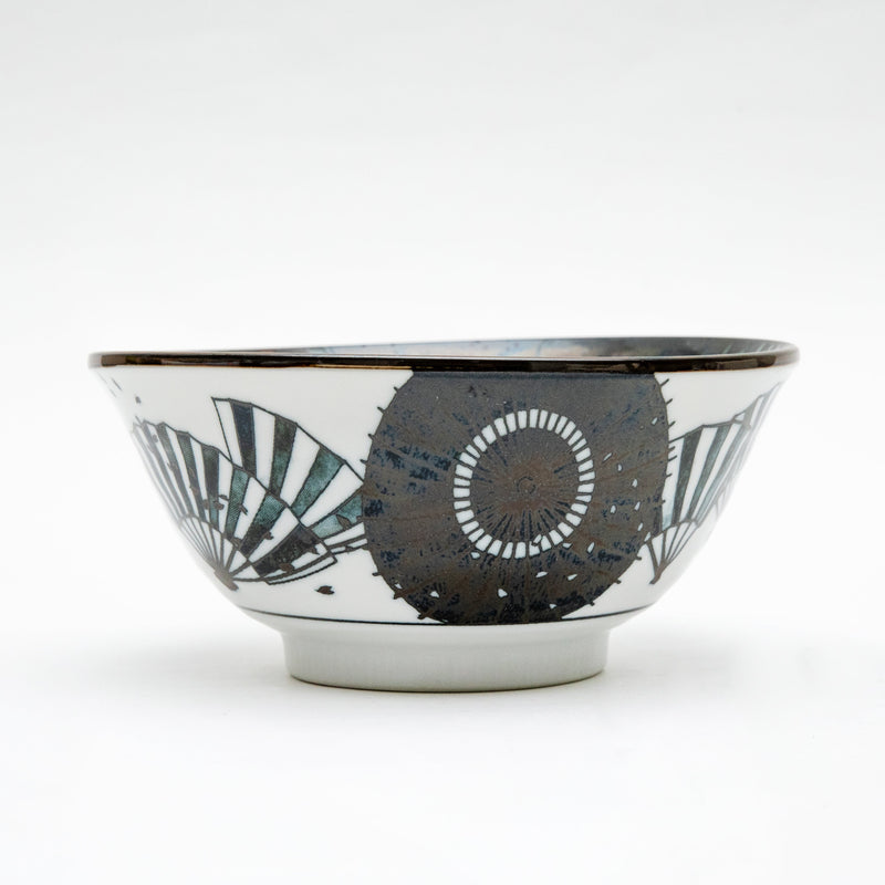 Bowl (Porcelain/Microwave, Oven & Dishwasher Safe/Maiko/7cm/dia.15cm/SMCol(s): Black,Red)
