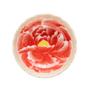 Bowl (Pottery/Microwave & Dishwasher Safe/Momoyama Peony/4.2cm/dia.10.5cm/SMCol(s): Red)