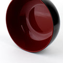 16.8cm Black and Red Lacquer Bowl Individual Package