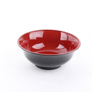 18.7cm Black & Red Ramen Lacquer Bowl Individual Package