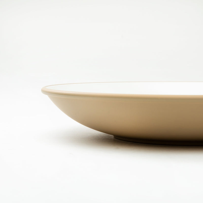 Plate (PET/ABS/Water Repellent/Dishwasher Safe/¯22.3cm/SMCol(s): Beige)