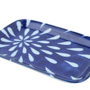 Rectangular Ceramic Plate – Chrysanthemum Design