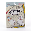 Amifa Sticky Notes (Dog*Cat/W12.5xH17cm (90sh))
