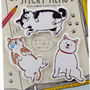 Amifa Sticky Notes (Dog*Cat/W12.5xH17cm (90sh))