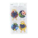 Amifa Botanical Stickers with Ribbon