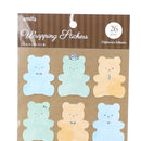 Amifa Stickers (Paper/Message/Bear/Shiny/Holographic/W13xH20cm (2 Sheets))