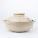 Ceramic Snow Brush Strokes Earthenware Pot (19cm)