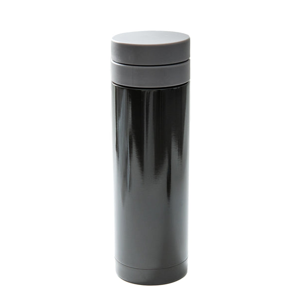 Thermal Bottle (Stainless Steel/Slim/330mL/6x6x19.5cm/SMCol(s): Black)