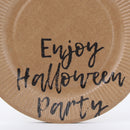 Kraft Paper Plates (18 cm, 12 Pack)