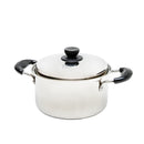 18cm Stainless Steel Stew Pot with Handles and Lid