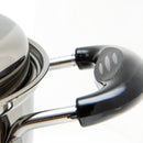 18cm Stainless Steel Stew Pot with Handles and Lid