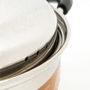 18cm Stainless Steel Stew Pot with Handles and Lid