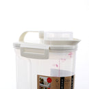 Rice Storage Container (PP/Silicone Rubber/TPE/Airtight/2.4Kg/18.5x11x29.5cm)