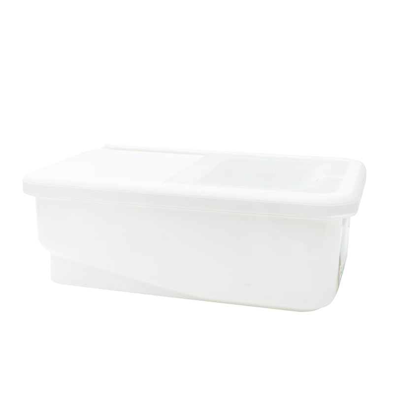 Rice Storage (PP/PS/Drawer/With 150g Measuring Cup/5kg/38x13x25.5cm)
