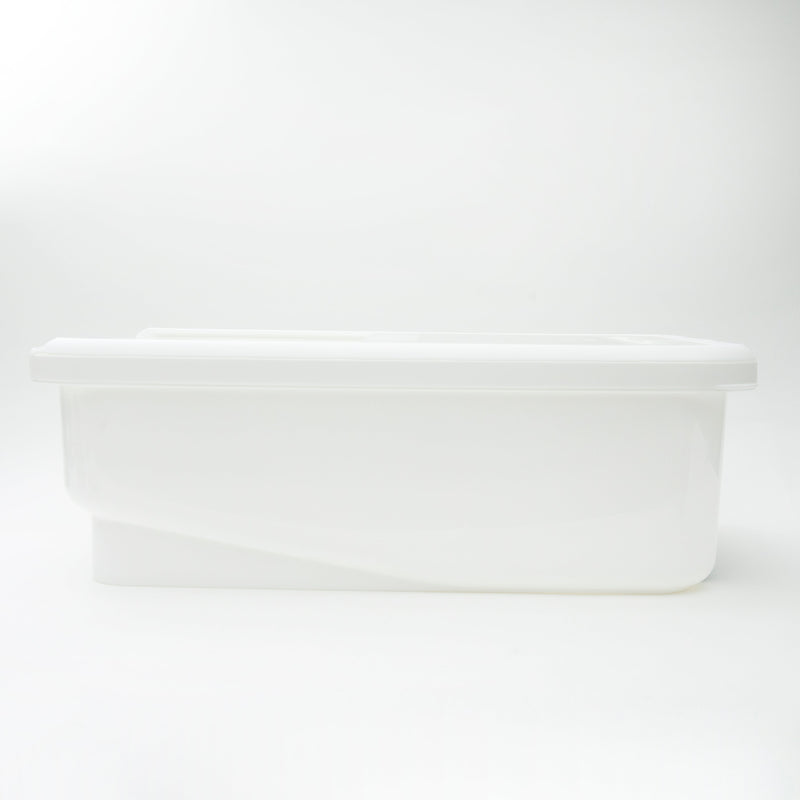 Rice Storage (PP/PS/Drawer/With 150g Measuring Cup/5kg/38x13x25.5cm)