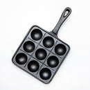 9-Slots Iron Takoyaki Pan