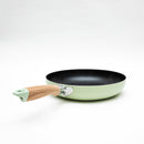 Frying Pan (Non-Stick/Fluorine Coating/Compatible with Induction & Gas Cooktops/26cm/44.5x26x7.5cm/SMCol(s): Green)