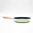 Frying Pan (Non-Stick/Fluorine Coating/Compatible with Induction & Gas Cooktops/26cm/44.5x26x7.5cm/SMCol(s): Green)