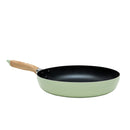 Frying Pan (Non-Stick/Fluorine Coating/Compatible with Induction & Gas Cooktops/28cm/48x28x10cm/SMCol(s): Green)