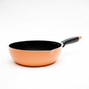 22cm Non-Stick Flouroine Coating Frying Pan - Orange