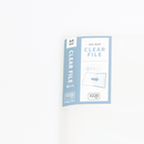 40-Pocket Side-Insert Clear File Folder