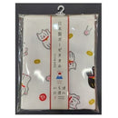 Hayashi Towel Gauze & Pile Beckoning Cat Face Towel 