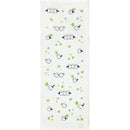Hayashi Towel Long Gauze & Pile Long-Tailed Tit Clovers Face Towel 